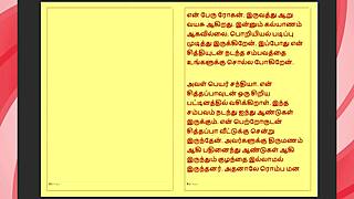 Tamil stepmother fuels forbidden desires in a steamy sex tale