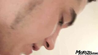 Just another day at Mofozo com. Masseuse with small tits gets wild banging her client.