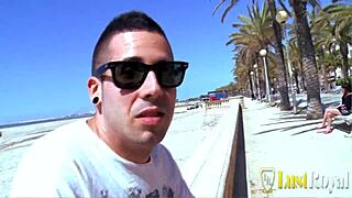 This French brunette craves outdoor anal action today! 🔥