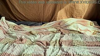 lonely hot girl in sexy lingerie GETS READY FOR SEX with stockings and miniskirt