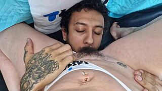 I shook all over cumming on the black cock