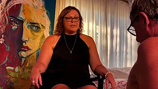 Dominatrix Mistress Punishes Bound Slave in Toilet