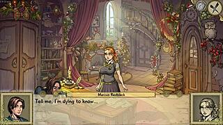 Playing cute toy in game