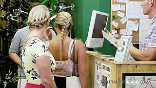 private-black featuring bambi bella in outdoor scene