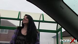 Pornxn picks up Lucia Love for daring public pissing display