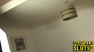 Sexy Blonde Mature Deepthroats Fat Cock!