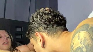 My unfaithful horny neighbor fucked me hard with licking spitting and tattoo