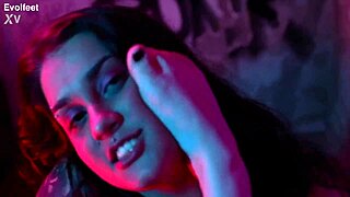 rotten venus and nath indulge in lesbian foot worship with licking and toes