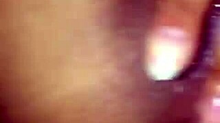 Fat latina masturbates her pussy in casual home video