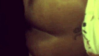 Creampie For Mrs Lala In Her Hairy Pussy Close Up.