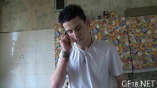 Hey, this perverted guy with glasses is holding my hand, but it's getting rough 😏