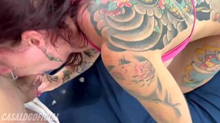 Sexo Caseiro Com A Gostosa Tatuada Da Balada