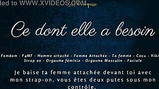 She humiliates him in their French couple dynamic.