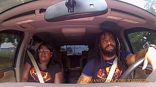 Black MILF Lisa Rivera gives sloppy head in Jacuzzi