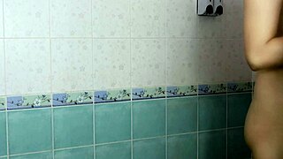 Thai student caught bathing in leaked shower clip