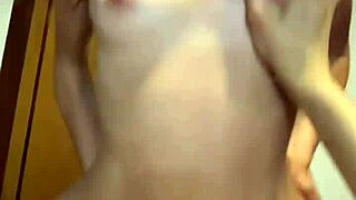 Amateur cowgirl riding with perfect view