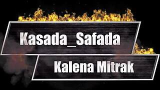 kalena mitrak in virtual group with husband and followers