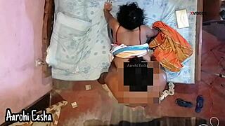 Step Daddy Pounds Sri Lankan Stepdaughter's Big Ass Hardcore In Bed POV