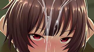 Konosuba features megumi in action