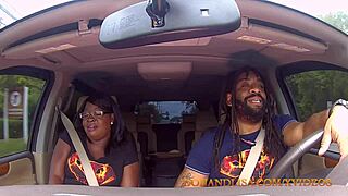 Black MILF Lisa Rivera gives sloppy head in Jacuzzi