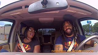 Black MILF Lisa Rivera gives sloppy head in Jacuzzi