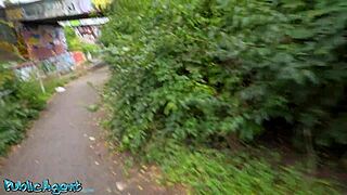 public agent - fitness milf public blowjob outdoor sex kristina grace hard fast pov fuck