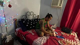 I felt heartbroken on Christmas Eve with mrlsexdoll, but her curvy Indian body in homemade POV made it unforgettable