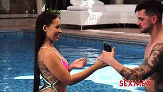 Latina Brunette Quickie Fucking Big Ass In Sexmex Fresh Sex Daniela Andrea