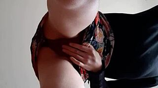 Does this brunette's tight pussy cum on your face?