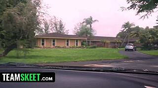 giving my babysitter some tough discipline for her naughty behavior