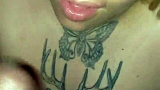 Latina girlfriend masters deepthroat with her friend in a sloppy session. Their amateur cumshot action leaves everyone stunned.