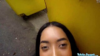 Man, Linda Baker's big ass and tits in public blowjob sex are unreal! 😍