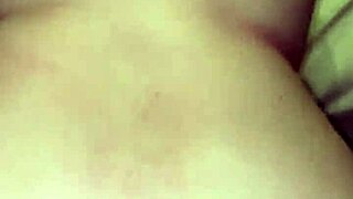 Latina Bent Over, Big Cock Moistens Pussy.