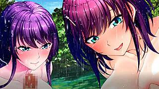 Shizuku And Mio Titty Fuck Group