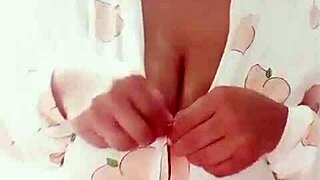 Young mexican girl receives goodnight kiss in amateur video