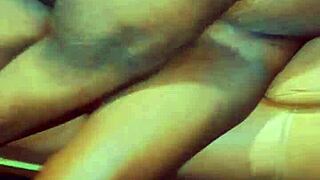 Ebony Model's Wet Pussy vs Big Dick