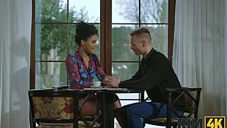 Ebony beauty whispers, only on Rimder for wild rimjob fun