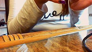 Italian long nails in sexy ASMR fetish video