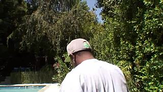 Lisa Ann, Big Tit Legend, Takes Shorty Mac's Massive Black Cock in Wild Doggystyle