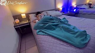 Waking my girlfriend to spill on her greedy mouth, she craves it!