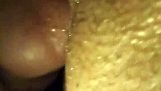 Pumped cock gives anal creampie pleasure