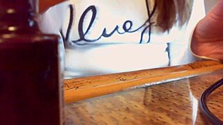 Italian long nails in sexy ASMR fetish video