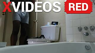 Naked Ebony BBW Milf Rides Cowgirl Creampie