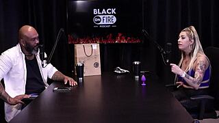 I Watch Julia Fontanelli In Sexy Interracial Public Scene