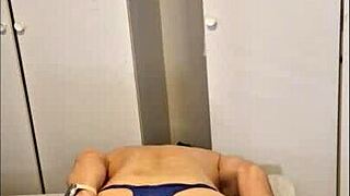 This big butt slave in panties gets doggystyled by daddy. It's so sexy and tight!