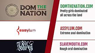 Submissive Redhead Gagged and Rimmed in Intense BDSM Domination Session