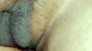 feminine sissy fingers asshole before standing piss