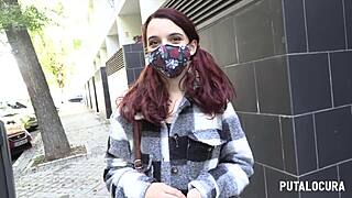 Putalocura - Horny Ohana Petite Swallows Torbe’s Load in Filthy Bedroom Scene