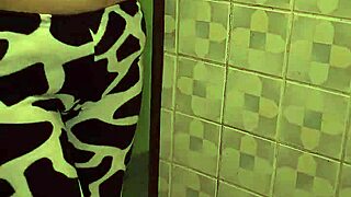 Found my stepmom's panties in bathroom, huh?