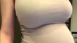 My stepmom flaunts her elastic ass and milky tits